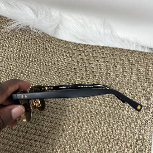 DITA STATESMAN TWO SUNGLASSES DRX-2051-B-T-BLK-Gold-50  50-20-147 - Picture 8 of 12